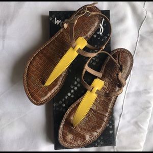 Sam Edelman T Strap Sandals